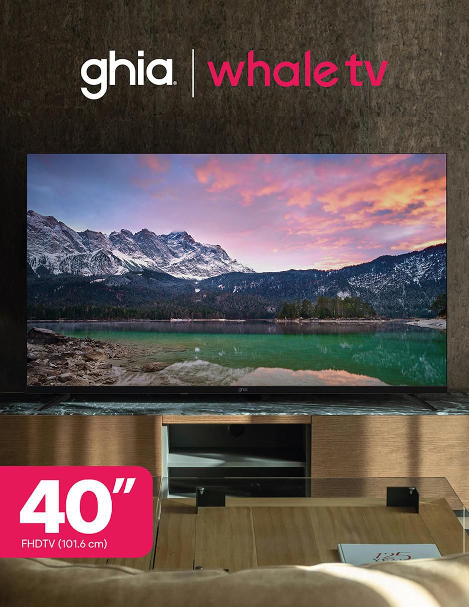 Pantalla Smart TV LED de 40 pulgadas Full HD g40w25 con Whale OS 5