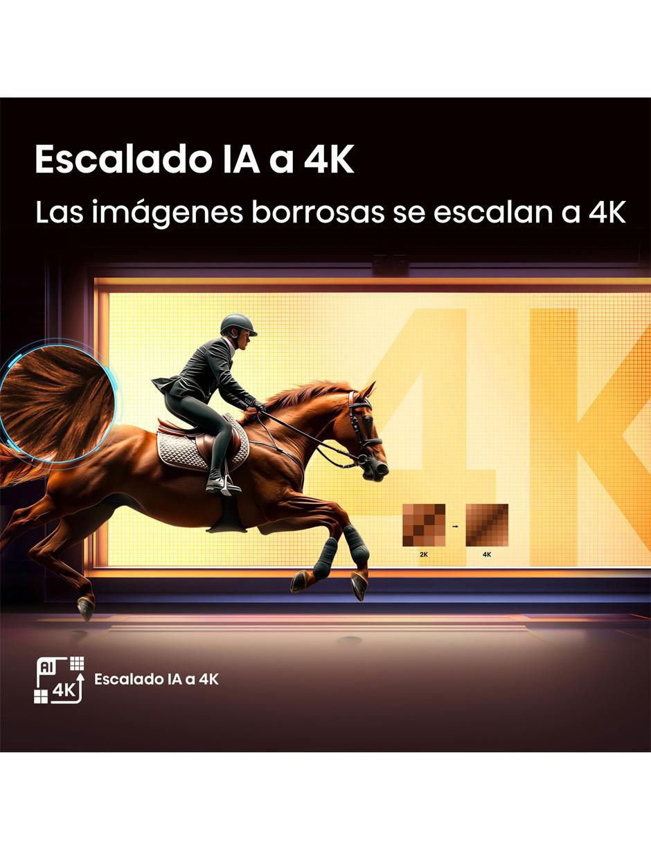 Pantalla Smart TV QLED de 65 pulgadas 4K/UHD 65QD6QV 6