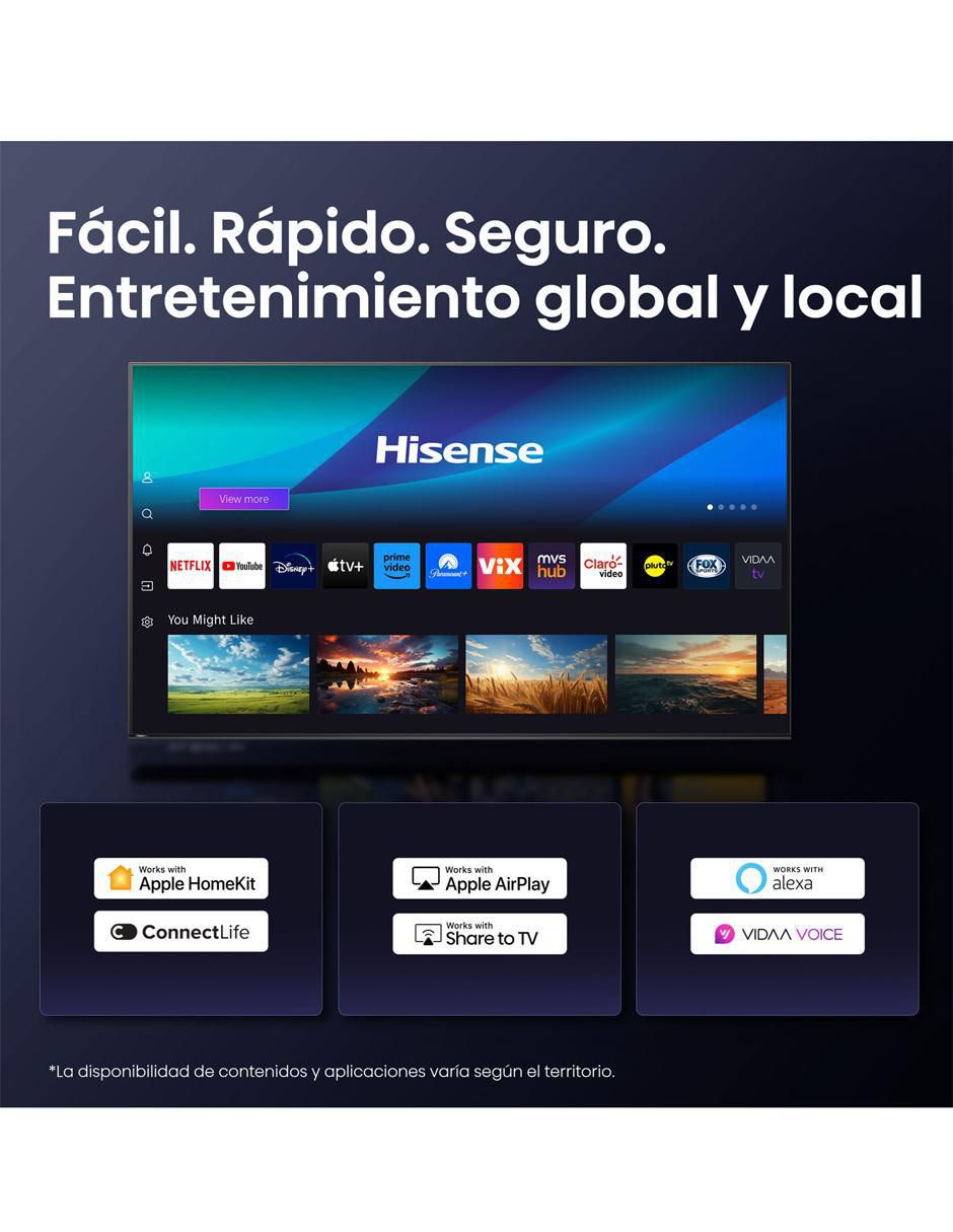 Pantalla Smart TV QLED de 65 pulgadas 4K/UHD 65QD6QV 8