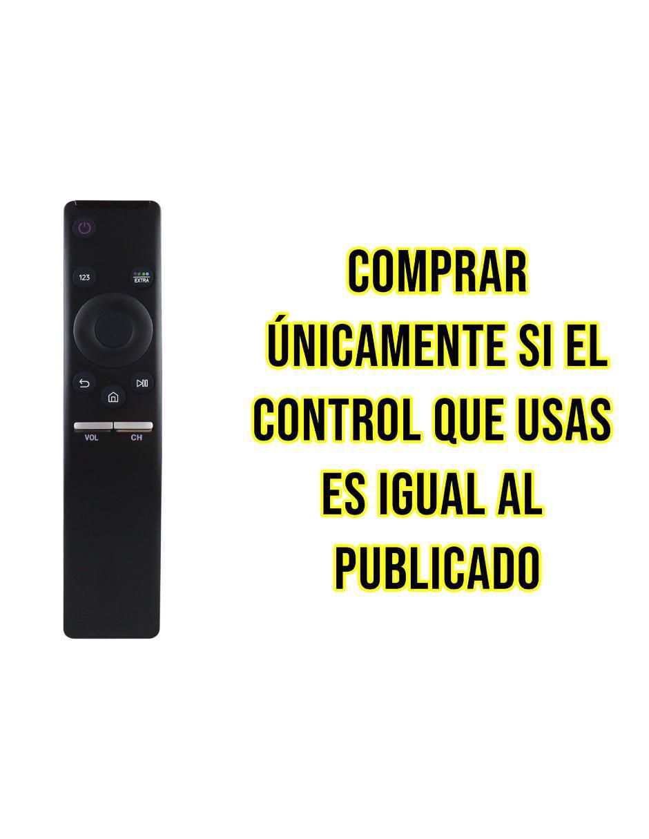 Control remoto para Smart TV CE-S500 Samsung BN59-01259B UHD 4K 5
