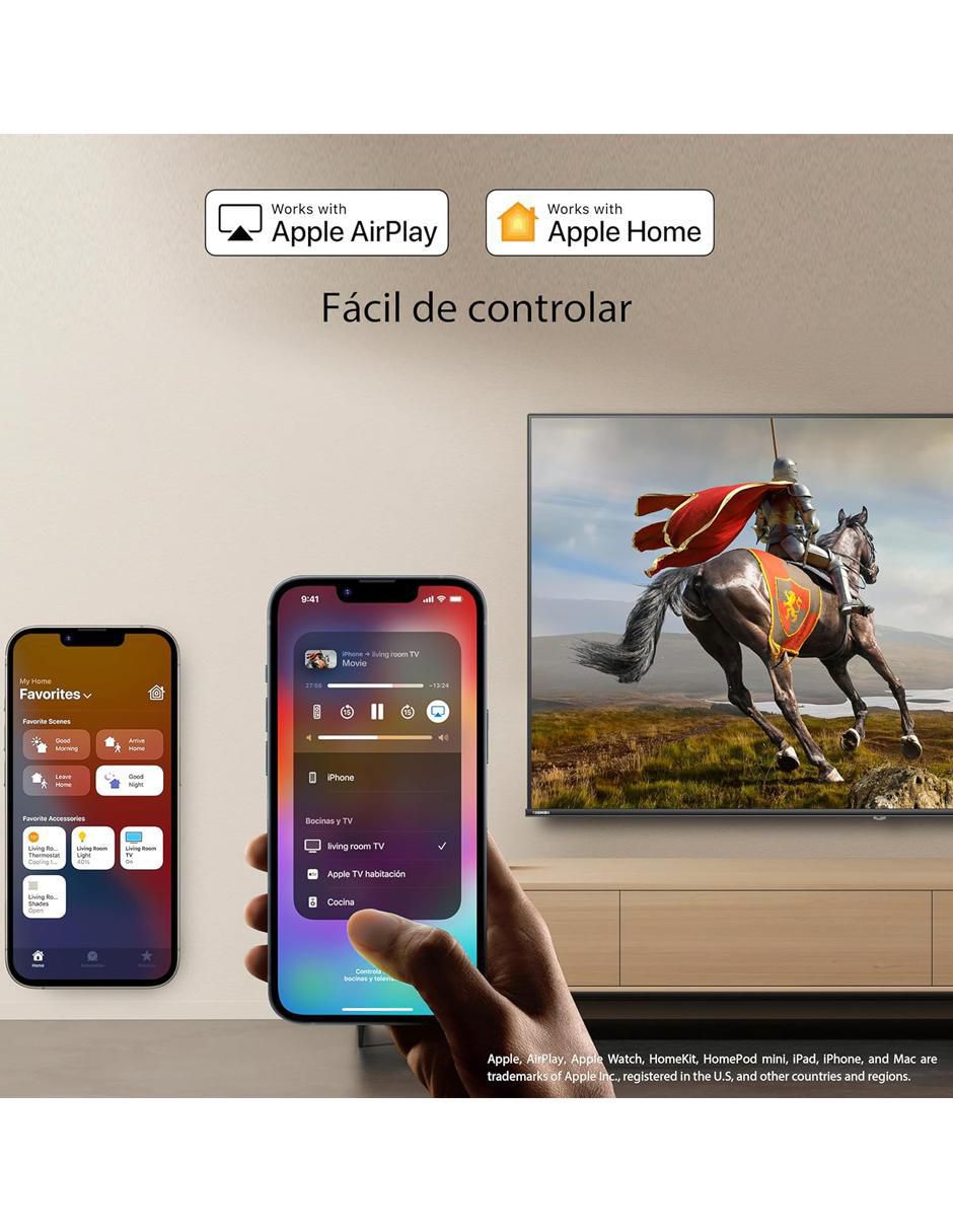 Pantalla Smart TV LED de 55 pulgadas 4K 55C350NM 8