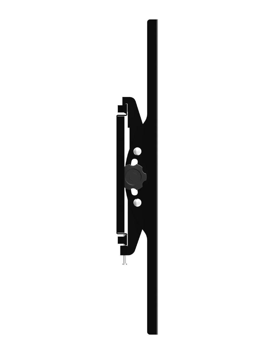 Soporte para pantalla inclinable 40 - 80 pulgadas 4