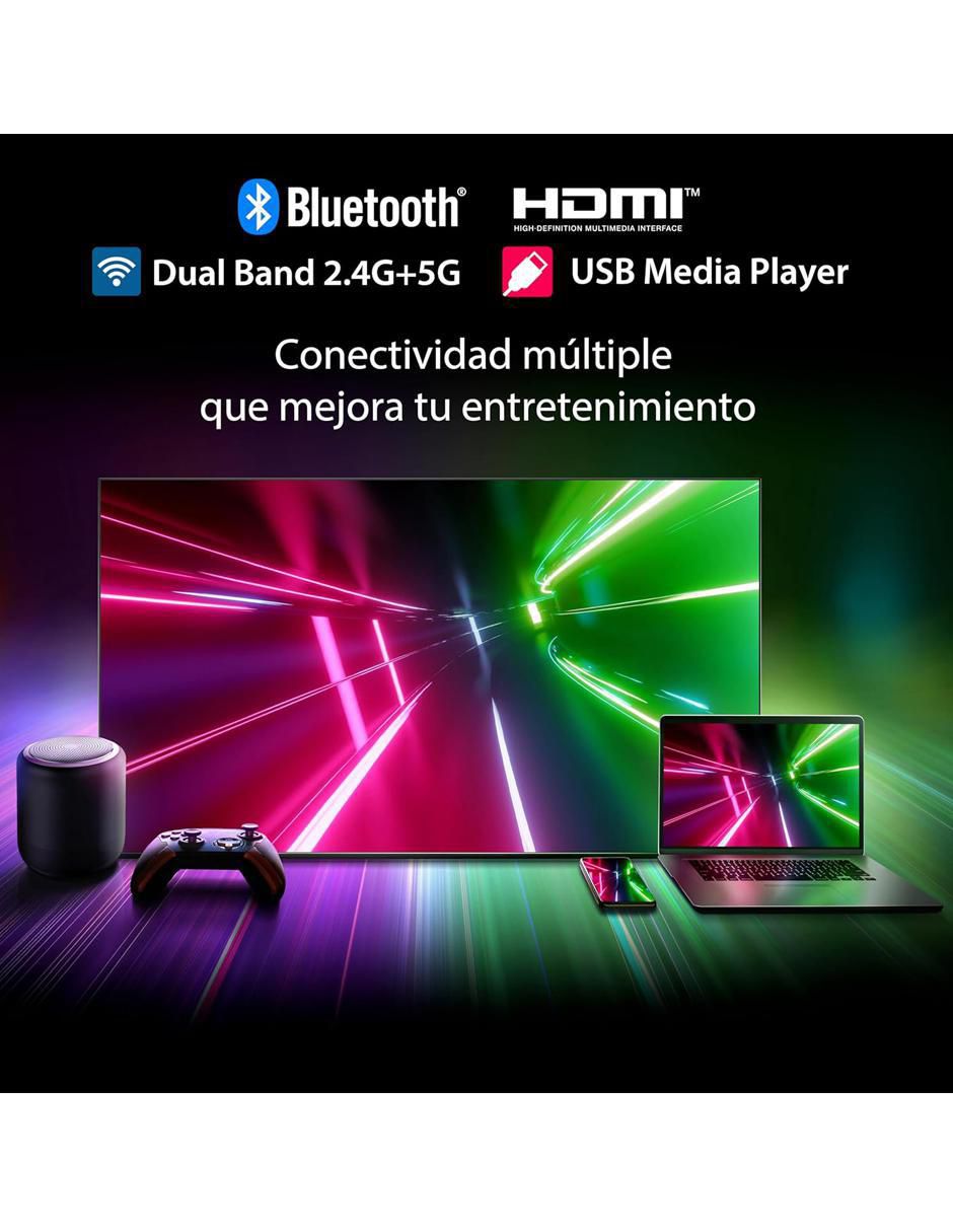 Pantalla Smart TV LED de 75 pulgadas 4K/UHD 75c350nm 5