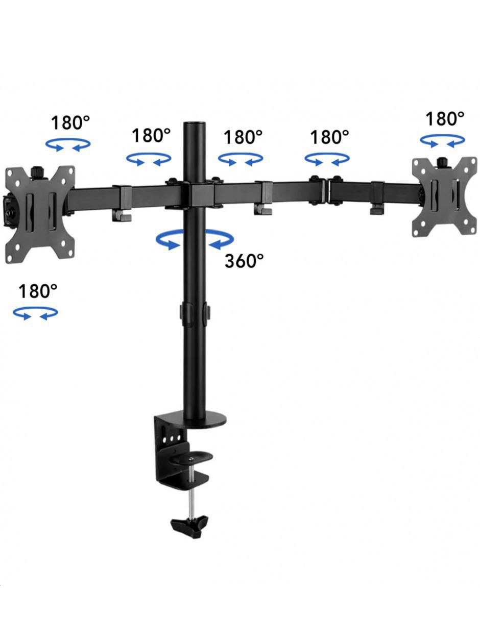 Soporte de pared para pantalla articulado 13 - 32 pulgadas 3