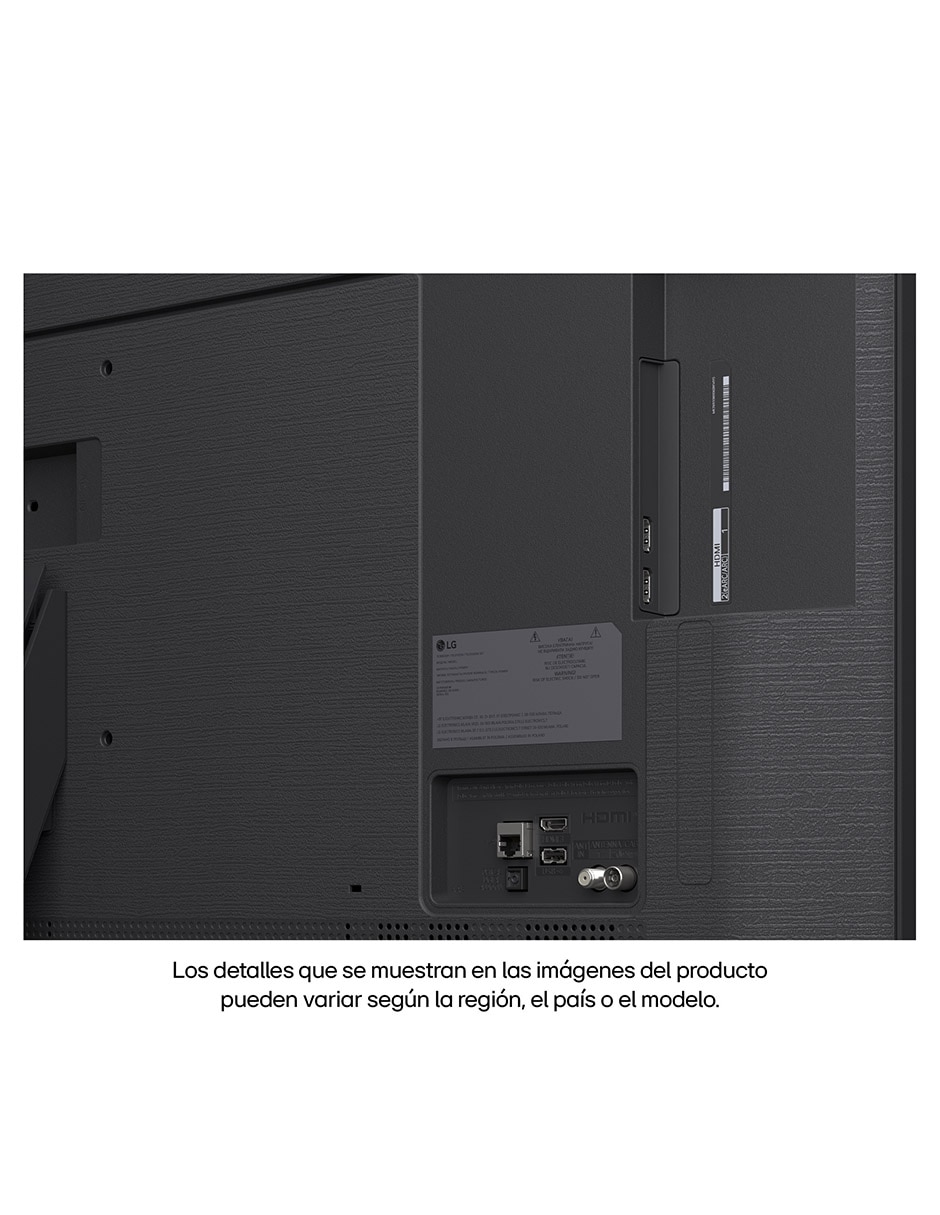 Pantalla Smart TV QNED de 55 pulgadas 4K 55QNED83ASG con evo AI 4