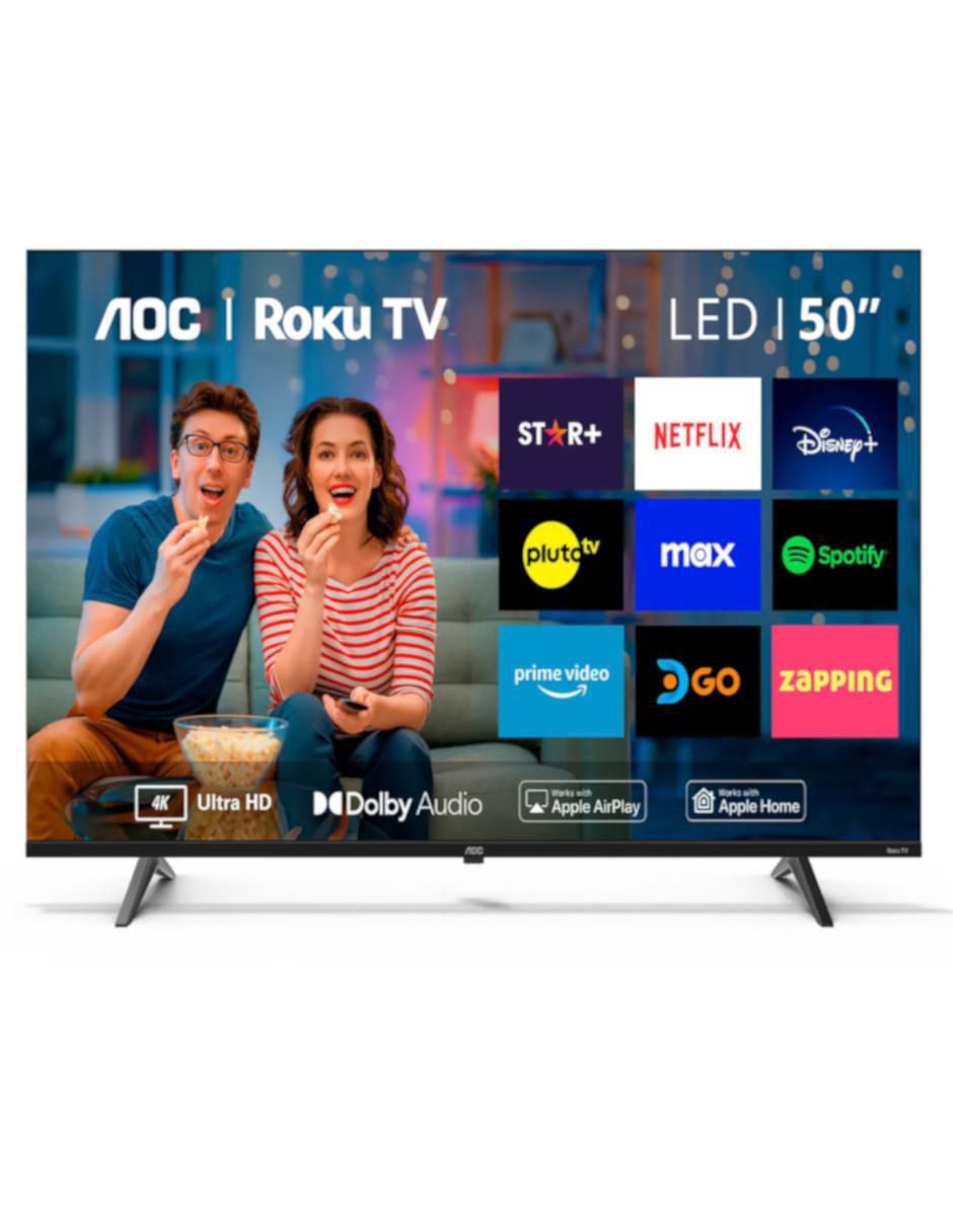 Pantalla smart tv led de 50 pulgadas 4k/uhd 50u7045/85a con roku tv