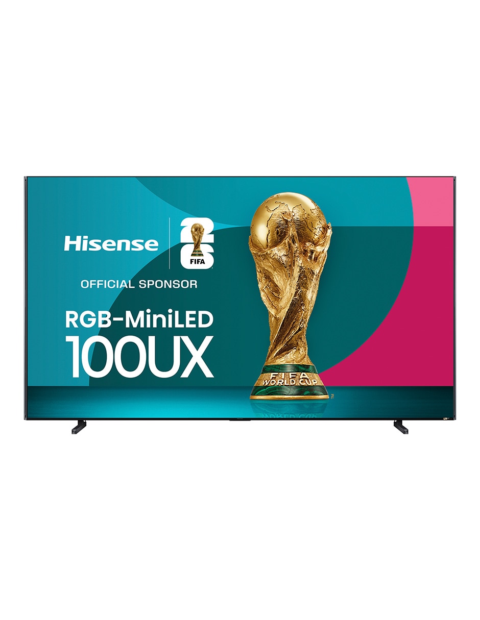 Pantalla Smart TV Mini LED de 100 pulgadas 4K/UHD 100UX con Google TV con Hi-View AI Engine X