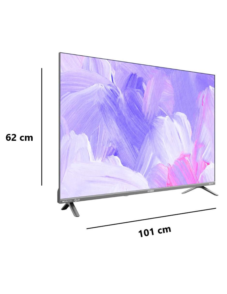 Pantalla Smart TV QLED de 43 pulgadas Full HD HYLED-4327QR con Roku TV 7