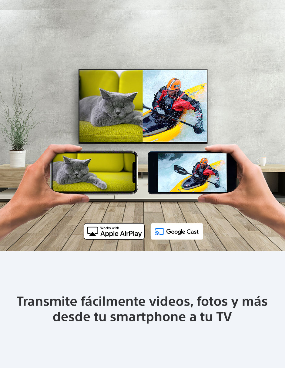 Pantalla Smart TV LCD de 43 pulgadas 4K K-43S20M2 con Google TV 11