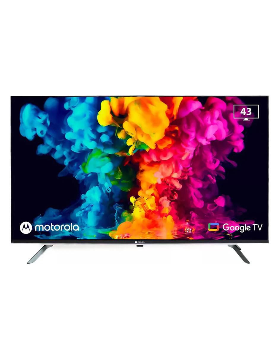 Pantalla smart tv LED de 43 pulgadas Full HD mot43fle11 con Google tv