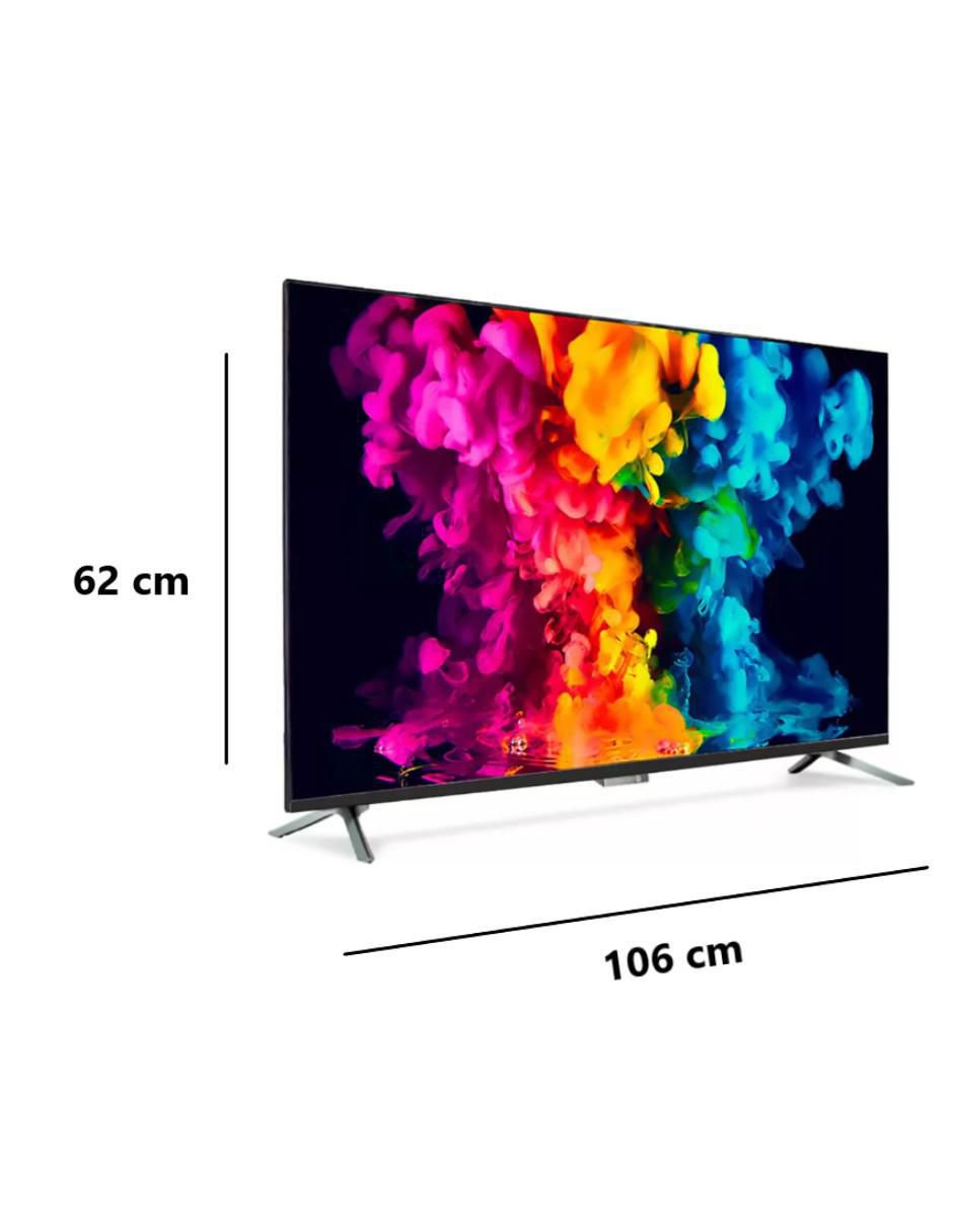 Pantalla smart tv LED de 43 pulgadas Full HD mot43fle11 con Google tv 7
