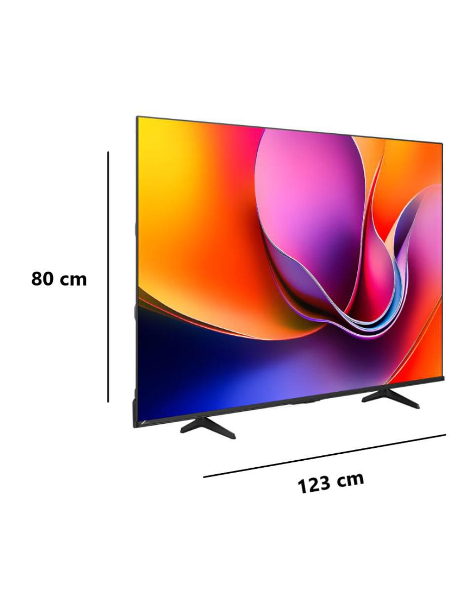 Pantalla smart TV LED de 50 pulgadas 4K/UHD 50A65NV con Vidaa con AI Smooth Motion 8