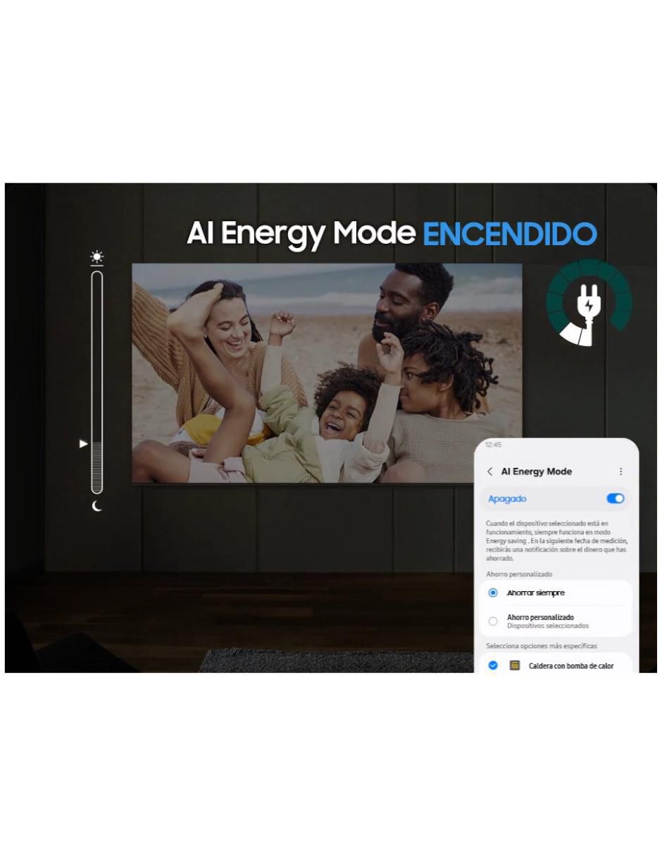 Pantalla smart tv crystal UHD de 75 pulgadas 4k/UHD UN-75U8000 con ai smooth motion 5