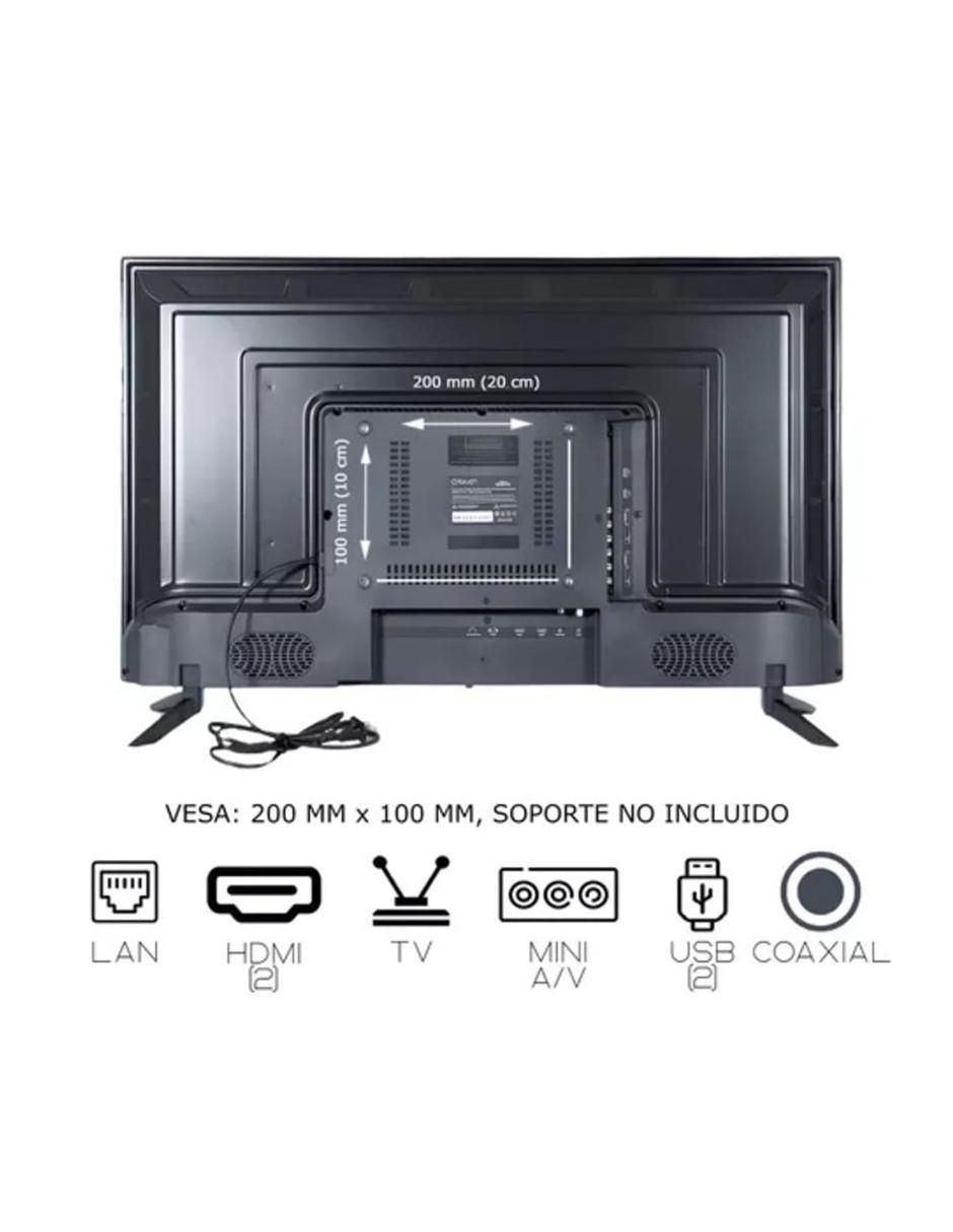 Pantalla Smart TV LED de 32 pulgadas HD QN3223 con Android TV 6