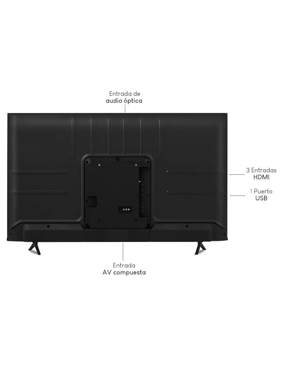 Pantalla Smart TV LED de 55 pulgadas 4k/UHD 55R6030N con Roku TV 2