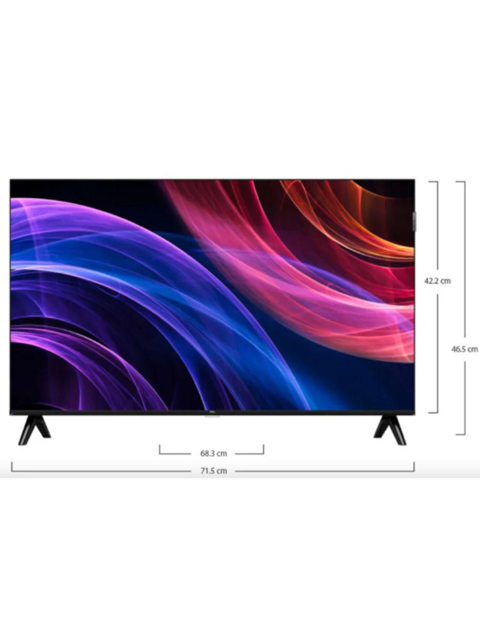 Pantalla smart tv QLED de 32 pulgadas HD 32Q2K con Google tv 5