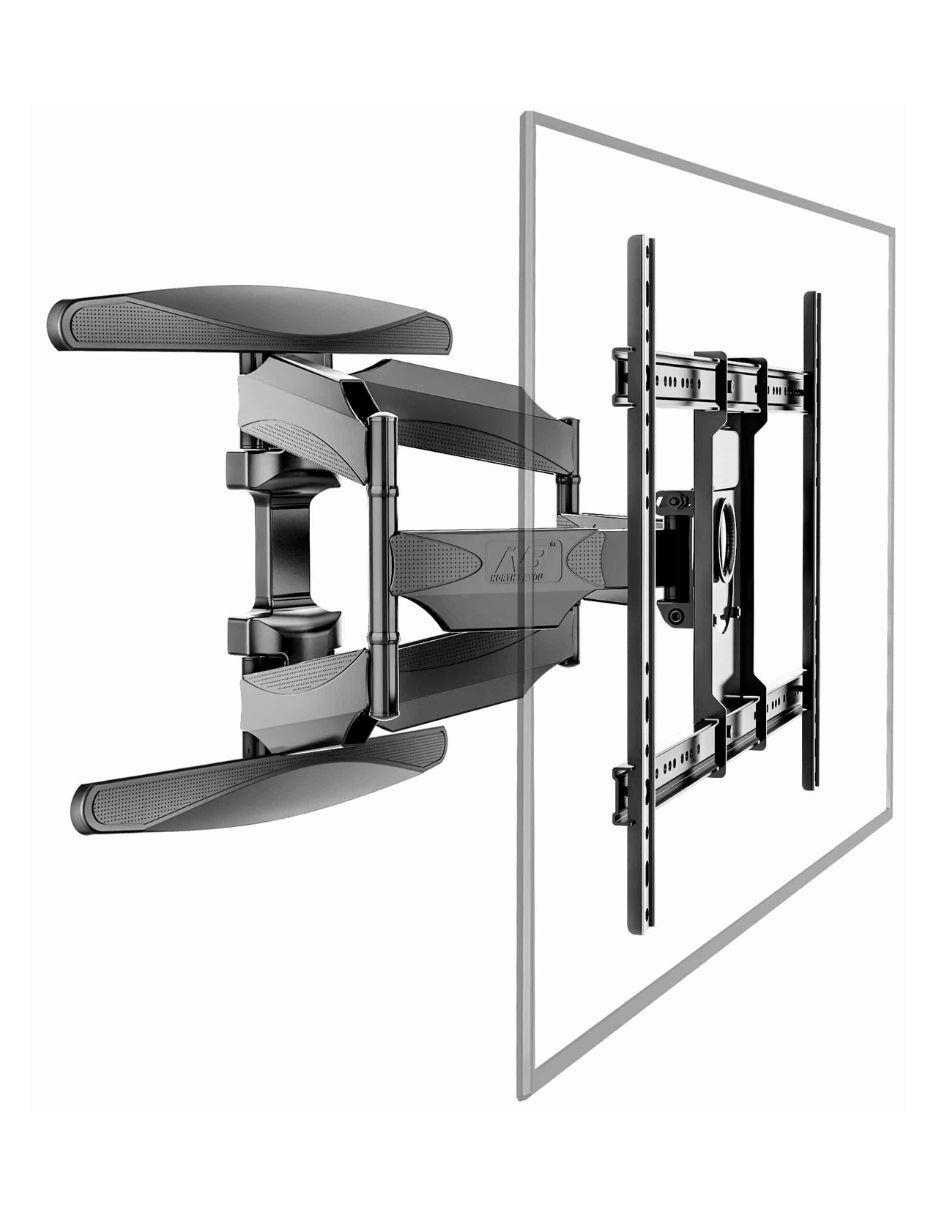 Soporte de pared articulado para pantalla 55 - 80 pulgadas