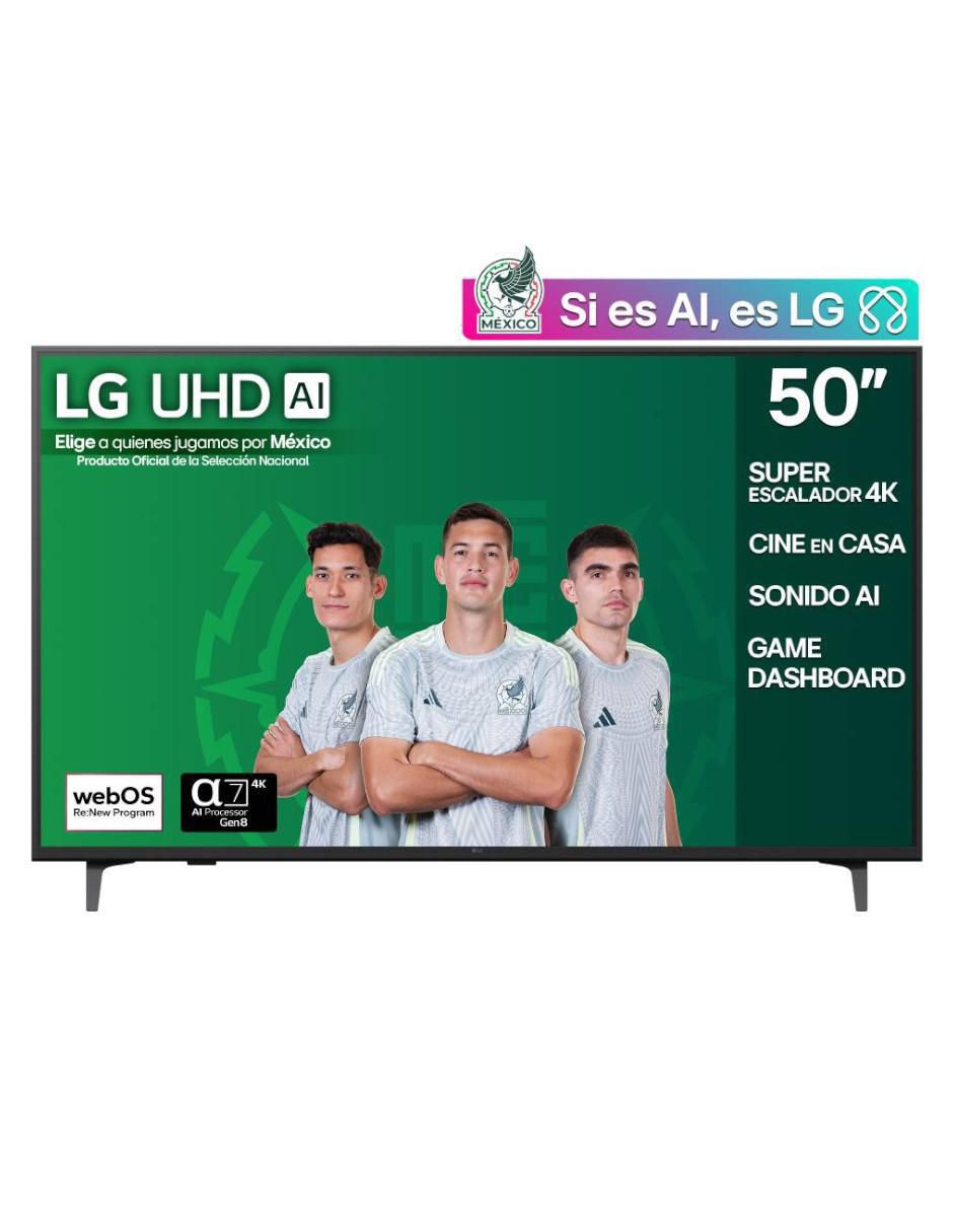 Lg Pantalla Smart Tv Lg Led De 50 Pulgadas 4k/uhd 50ua7500psa Con Ai Webos