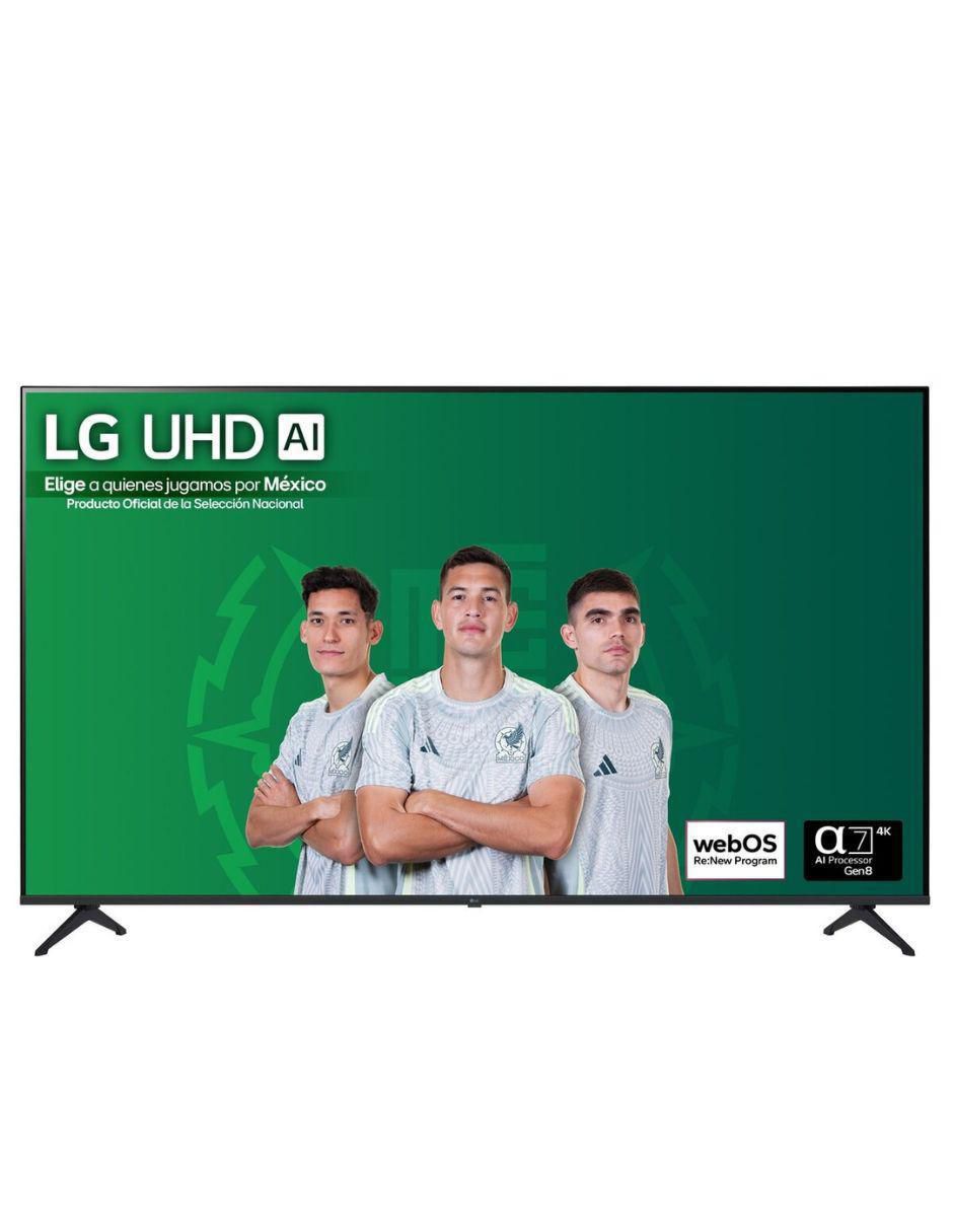 Pantalla smart TV UHD de 75 pulgadas 4K/UHD 75UA8000PSB con AI webOS