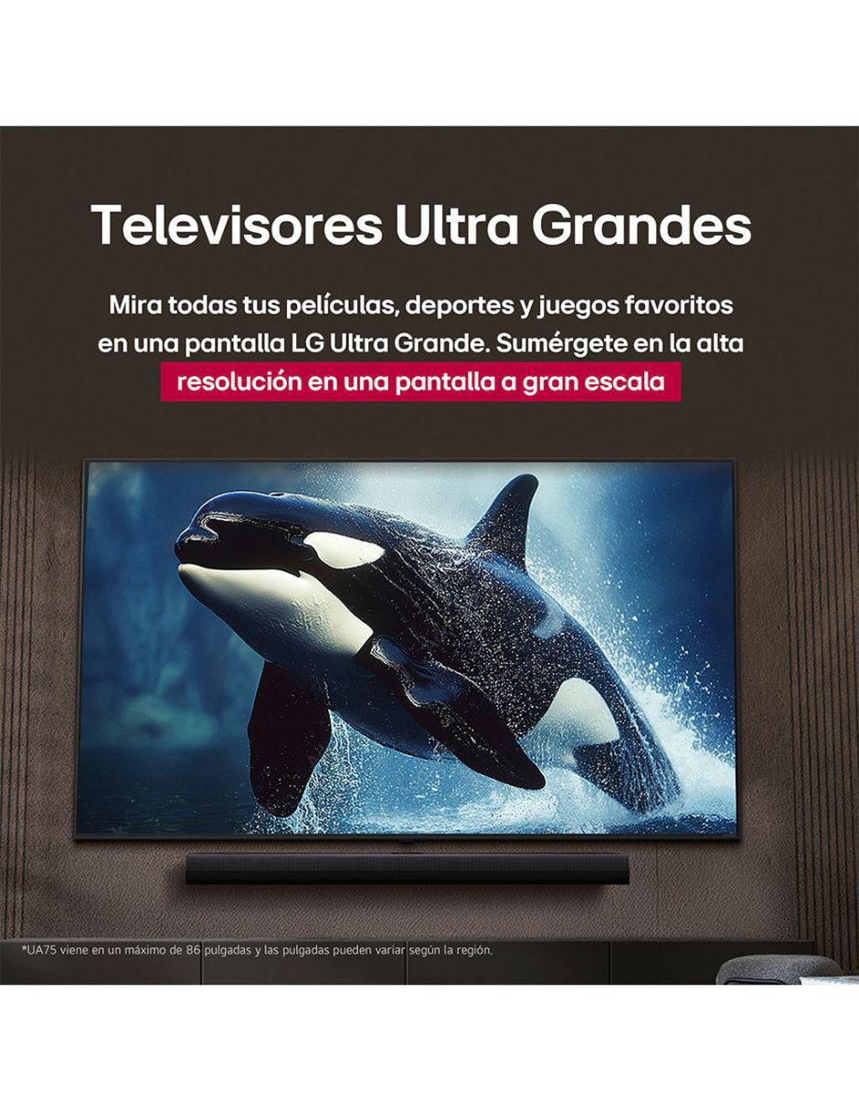 Pantalla Smart TV UHD de 55 pulgadas 4K/UHD 55UA8000PSB con AI webOs 5