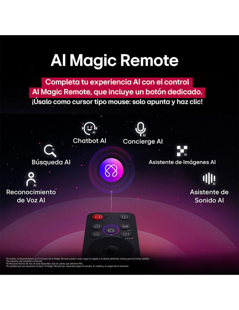 Pantalla Smart TV UHD de 55 pulgadas 4K/UHD 55UA8000PSB con AI webOs 6