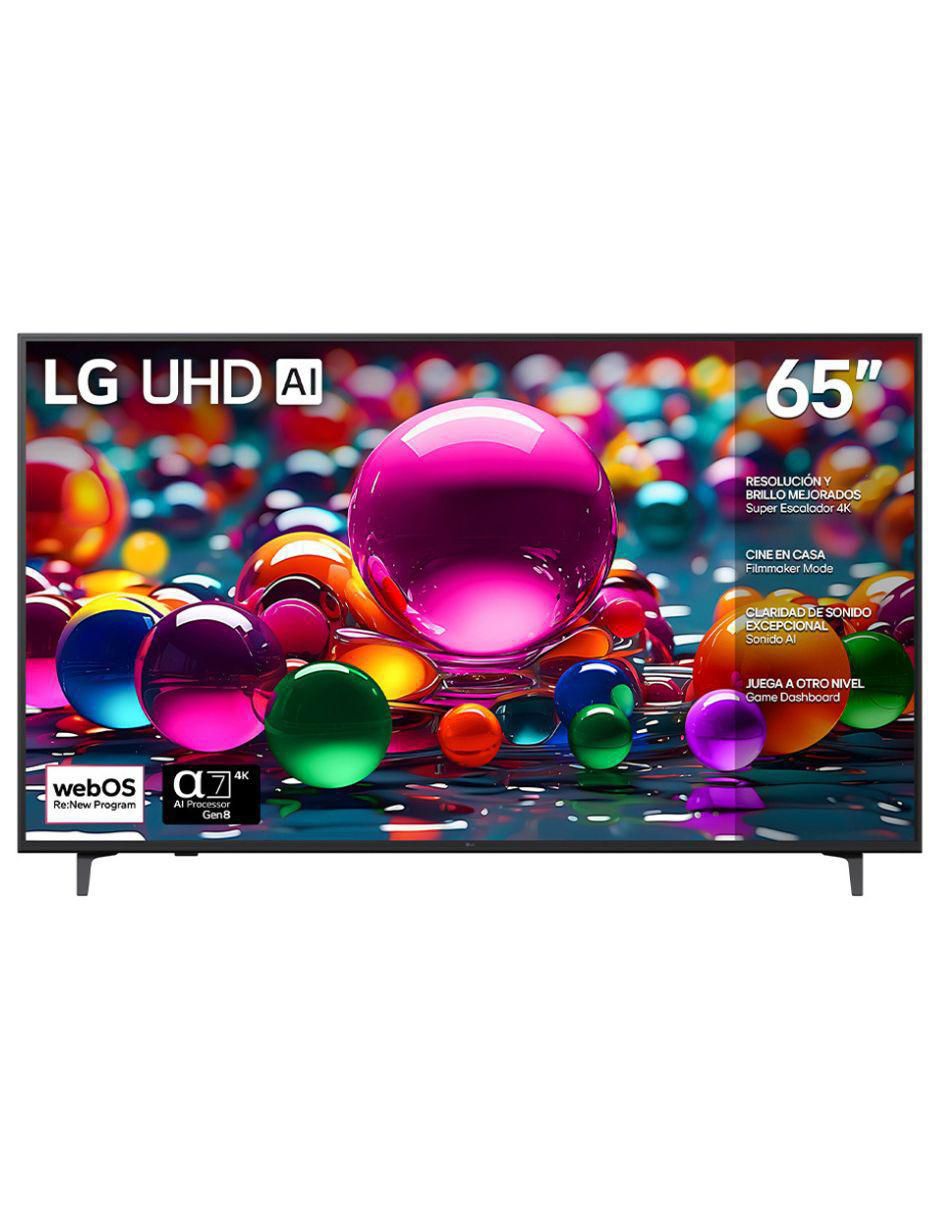 Pantalla Smart TV UHD de 65 pulgadas 4K/UHD 65UA8000PSB con AI webOs