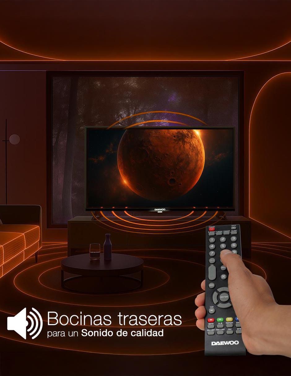 Pantalla LED de 32 pulgadas HD DAW32H 2