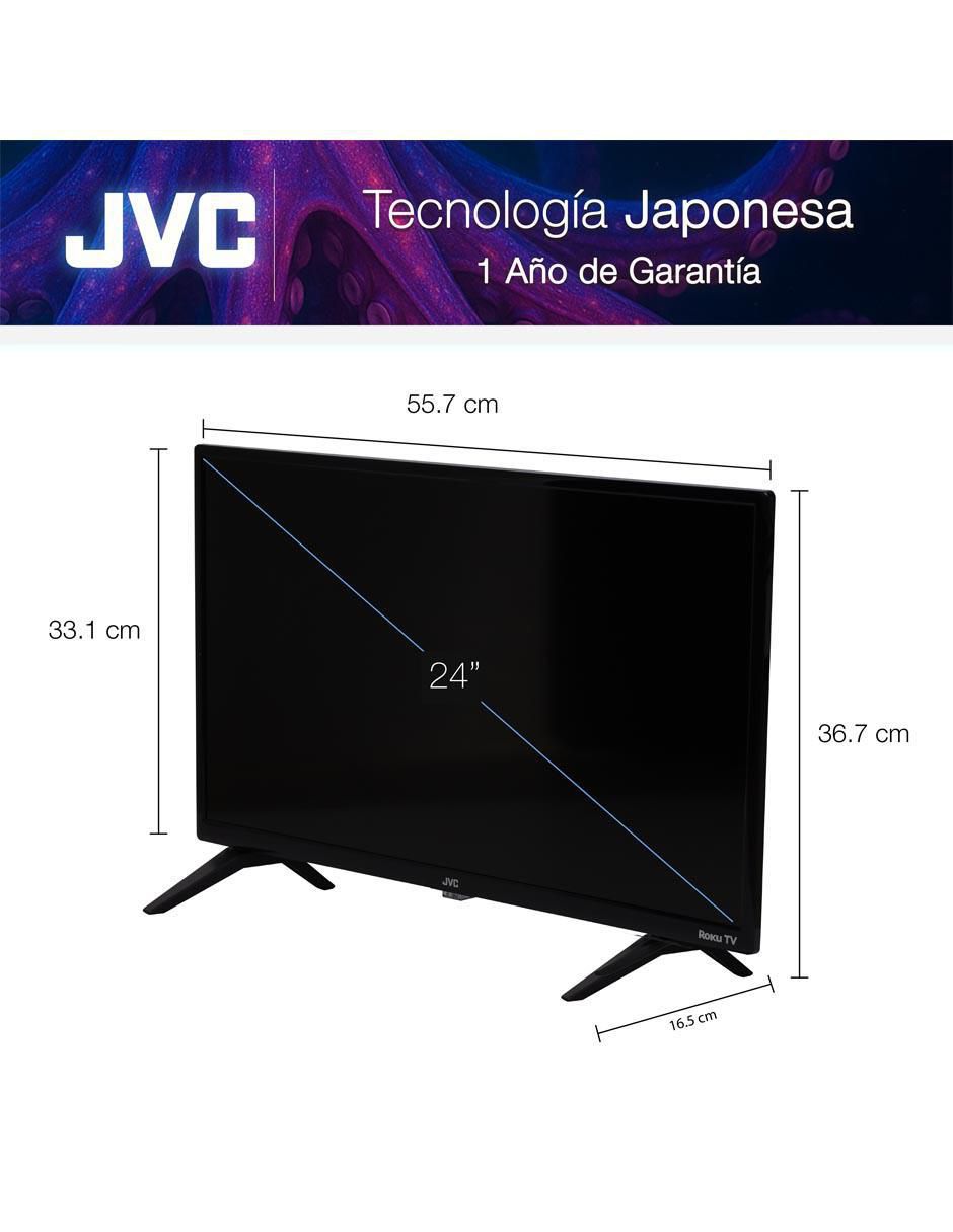 Pantalla Smart Tv LED de 24 pulgadas HD 
SI24R con Roku Tv 7
