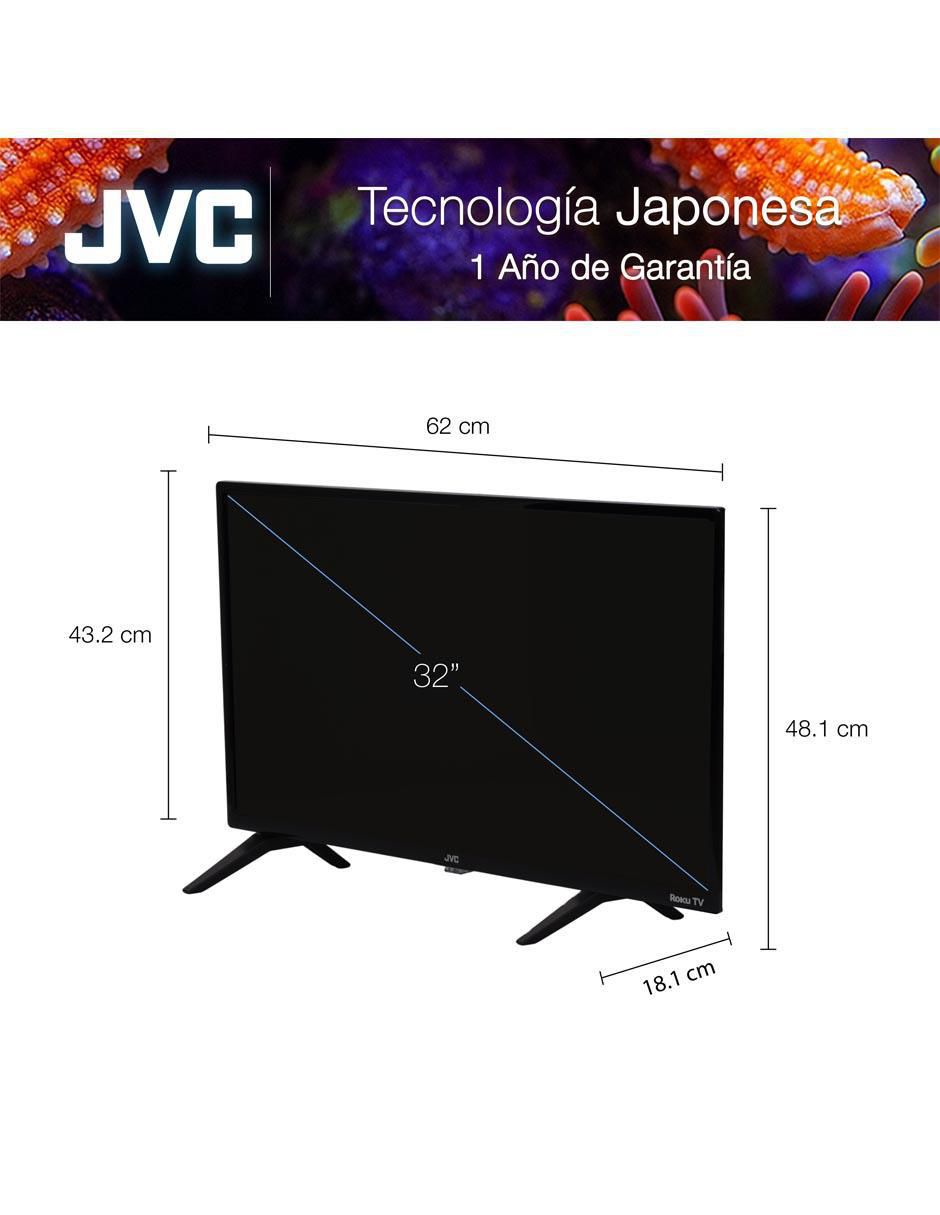 Pantalla Smart TV LED de 32 pulgadas HD SI32R con Roku TV 7