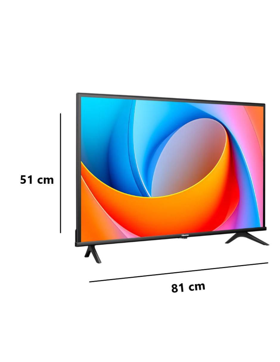 Pantalla smart tv LED de 32 pulgadas HD A4NR con Roku tv 5