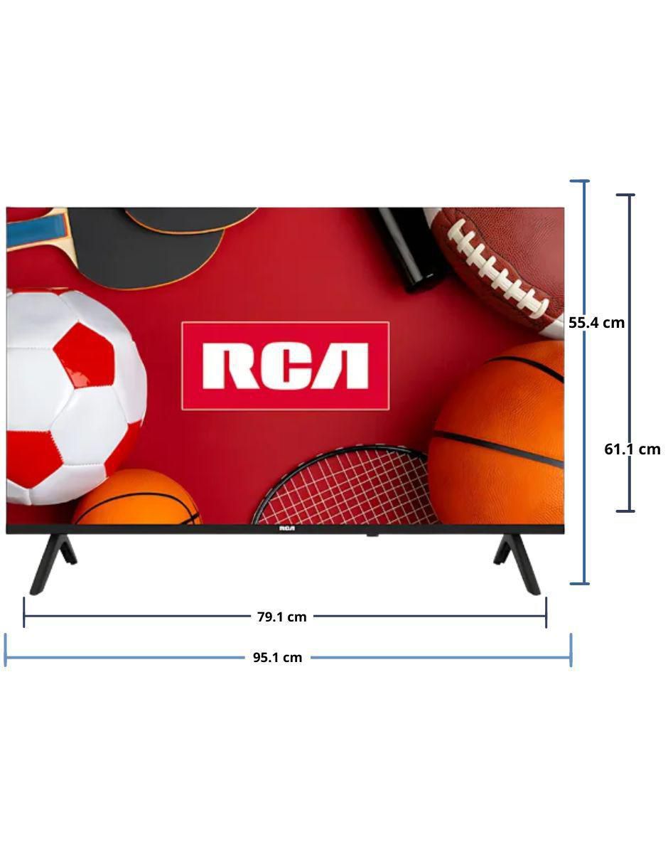 Pantalla Smart TV LED de 43 pulgadas Full HD TC LE43K AN2401 con Android TV 3