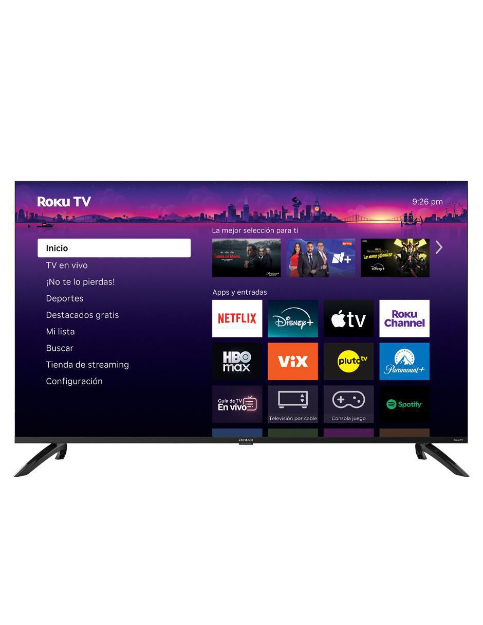Pantalla QLED de 50 pulgadas 4K/UHD con Roku Tv