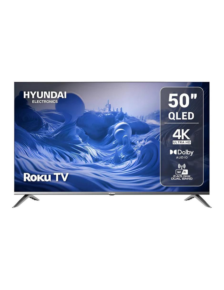 Pantalla Smart TV Qled de 50 pulgadas 4k/UHD Hyled-5026QR con Roku TV