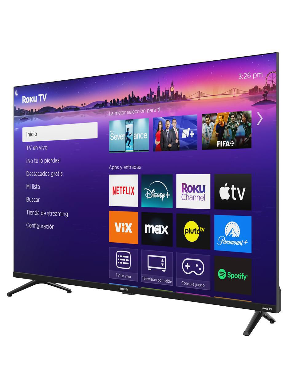 Pantalla Smart TV QLED de 43 pulgadas Full HD AW43RKQ con Roku TV 2
