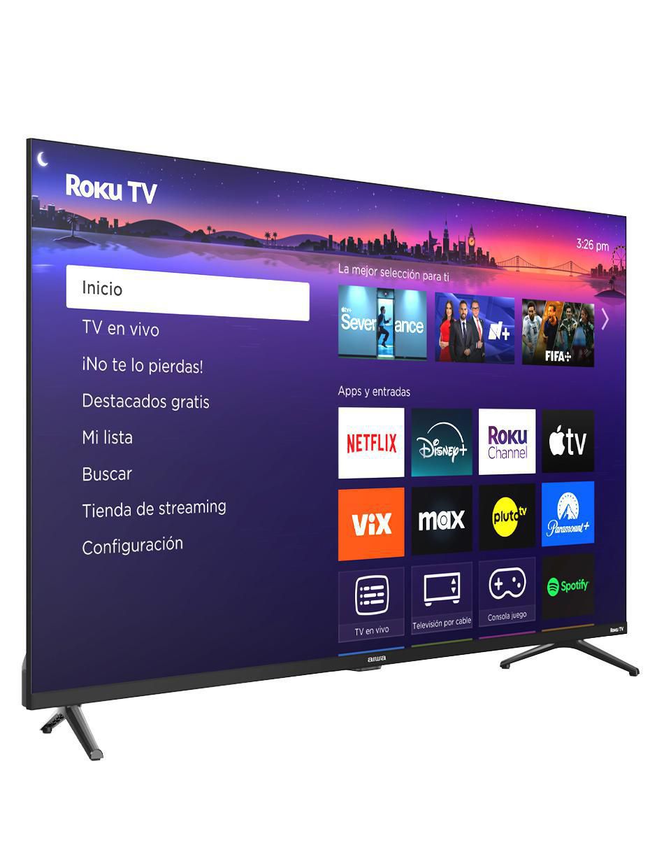 Pantalla Smart TV QLED de 43 pulgadas Full HD AW43RKQ con Roku TV 3