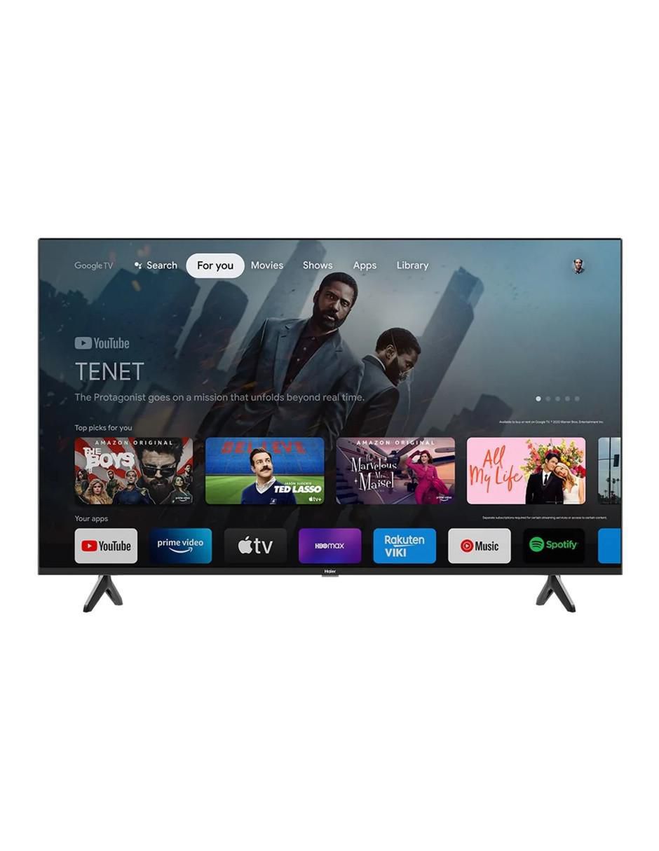 Pantalla Smart TV LED de 55 pulgadas 4K/UHD H55K700UX con Google TV 2