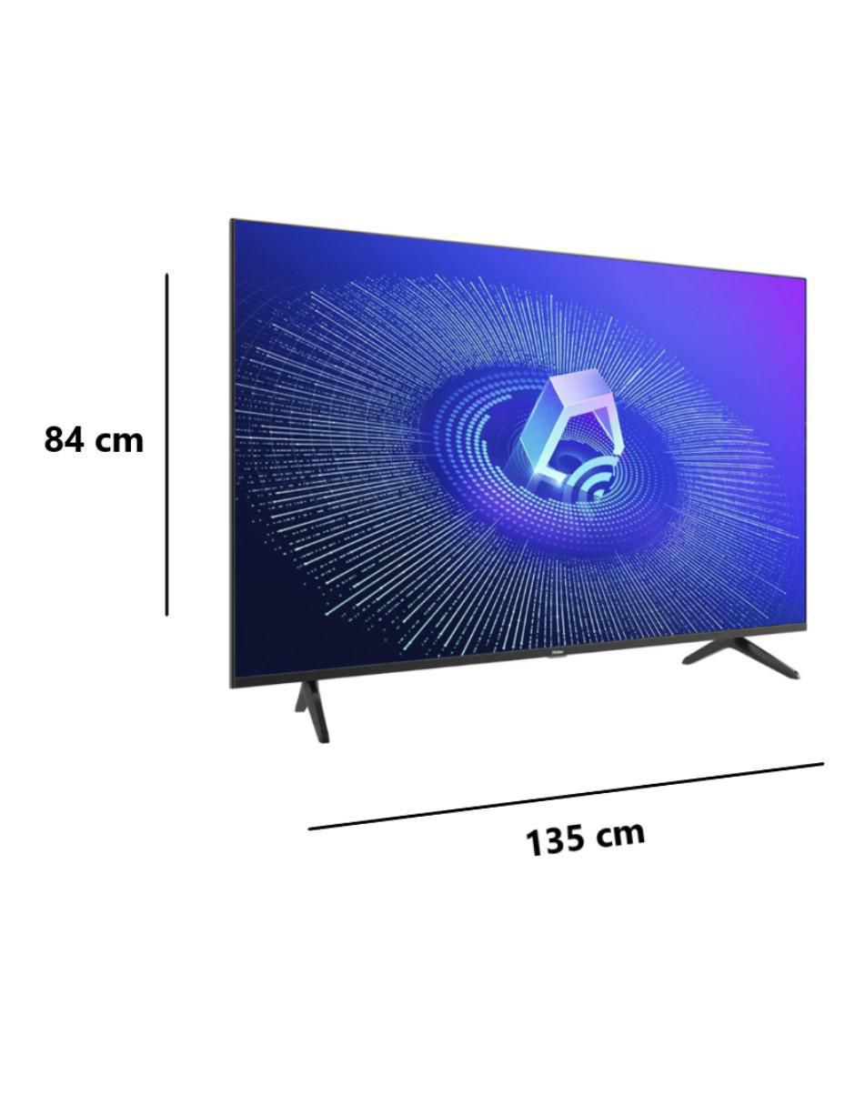 Pantalla Smart TV LED de 55 pulgadas 4K/UHD H55K700UX con Google TV 5