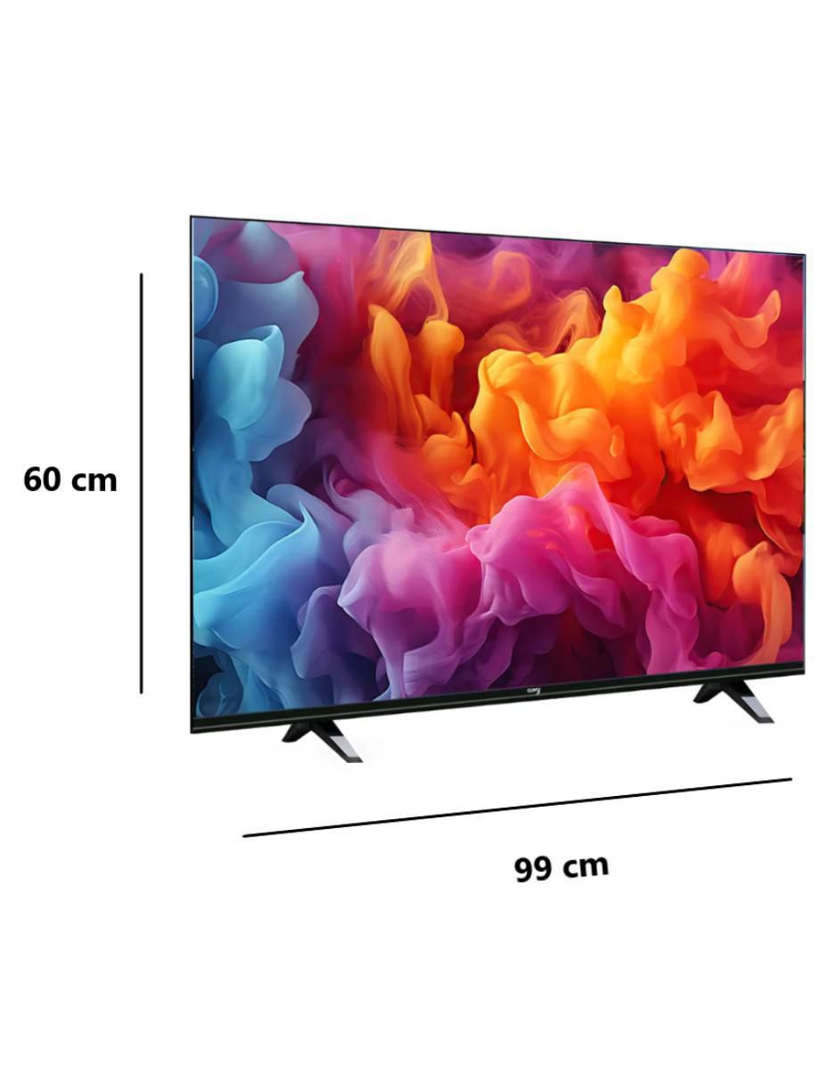 Pantalla Smart tv Qled de 43 pulgadas 4K/UHD CUO-43QLED con Android TV 5