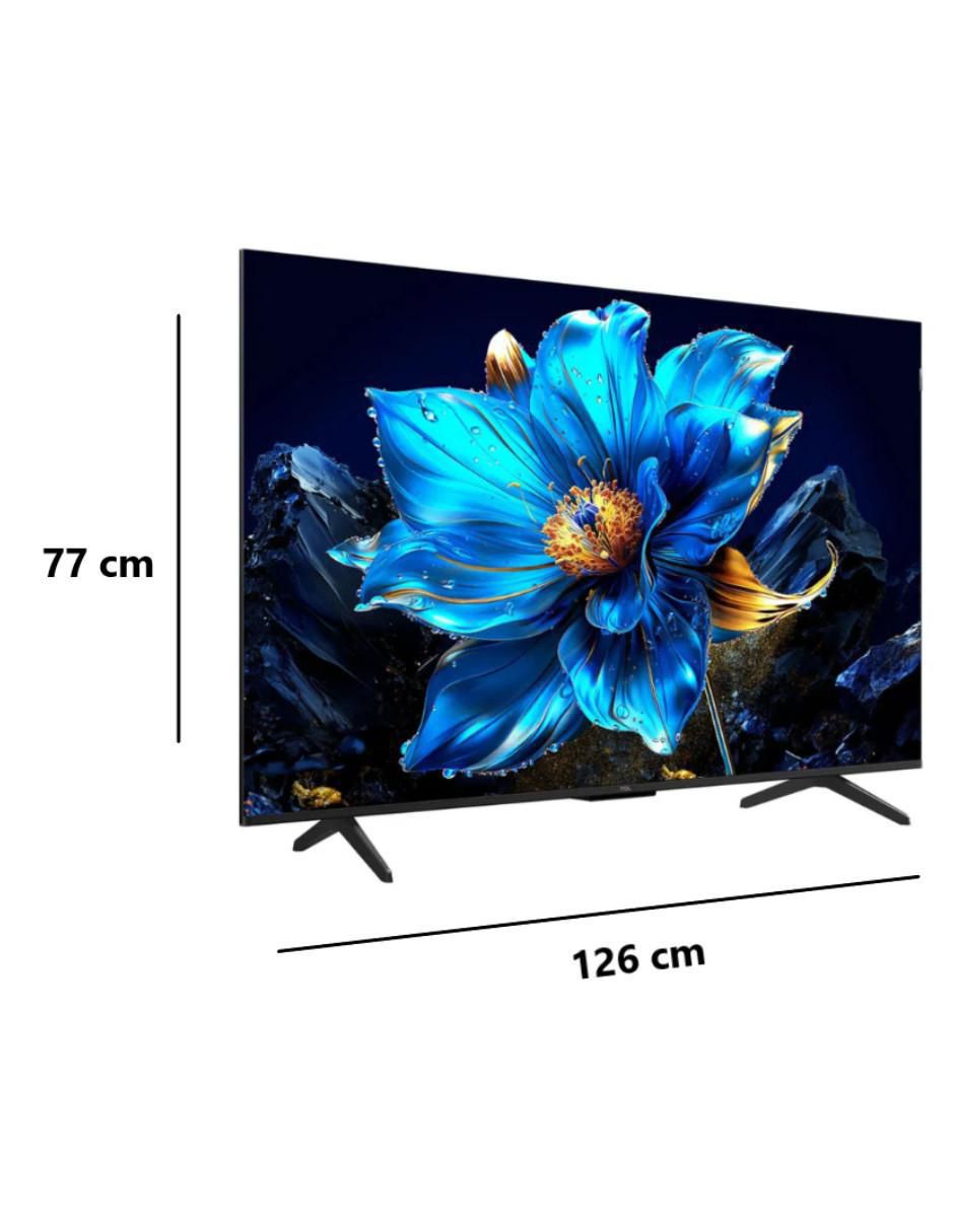 Pantalla Smart TV QLED de 50 pulgadas 4K/UHD 50Q6K con Google TV 6