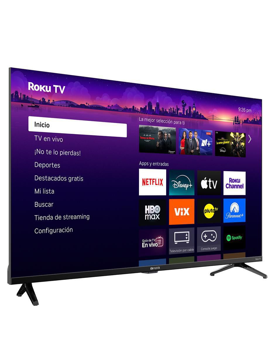 Pantalla Smart TV QLED de 40 pulgadas Full HD AW40RKQ con Roku TV 3