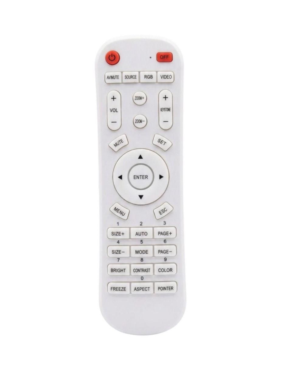 Control remoto para proyector