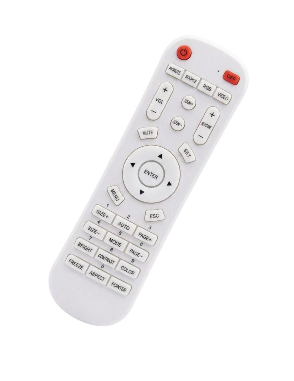 Control remoto para proyector 3