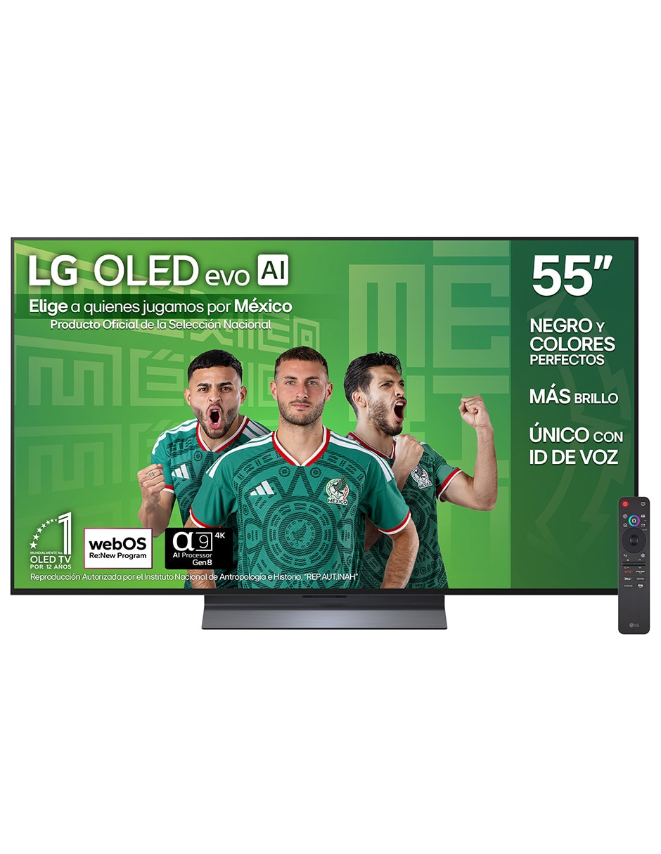 Pantalla Smart TV OLED de 55 pulgadas 4K OLED55C5PSA con Evo AI