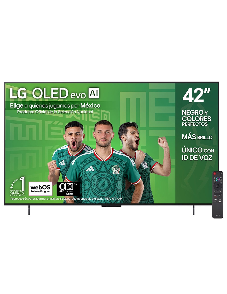 Pantalla Smart TV OLED de 42 pulgadas 4K OLED42C5PSA con Evo AI