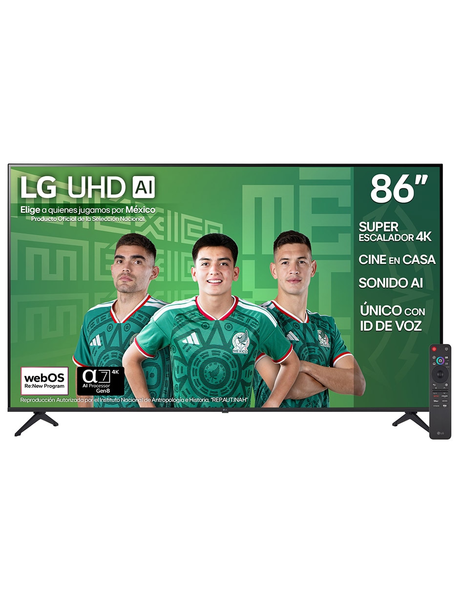 Pantalla Smart TV UHD de 86 pulgadas 4K/UHD 86UA8050PSA con AI webOS Pantalla Smart TV UHD de 86 pulgadas 4K/UHD 86UA8050PSA con AI webOS