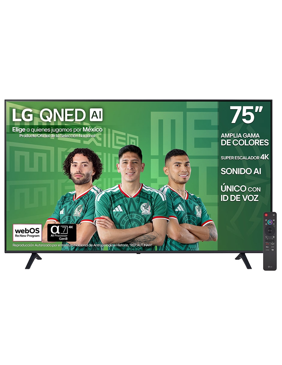 Pantalla Smart TV QNED de 75 pulgadas 4K 75QNED70ASC con AI webOS Pantalla Smart TV QNED de 75 pulgadas 4K 75QNED70ASC con AI webOS