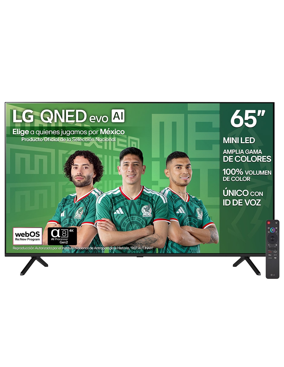 Pantalla Smart TV QNED de 65 pulgadas 4K/UHD 65QNED92ASA con evo AI Pantalla Smart TV QNED de 65 pulgadas 4K/UHD 65QNED92ASA con evo AI
